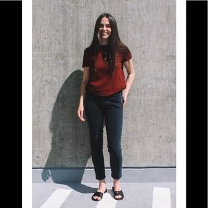 Agolde Nico High Rise Slim Fit in Relic